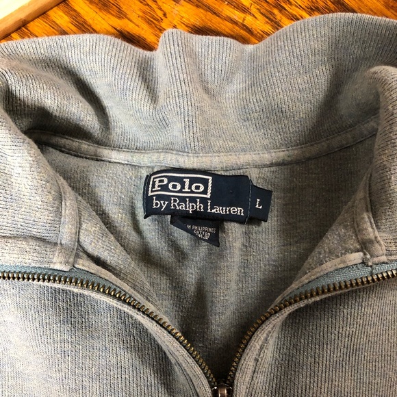Polo Ralph Lauren Quarter Zip Sweater - Picture 2 of 2